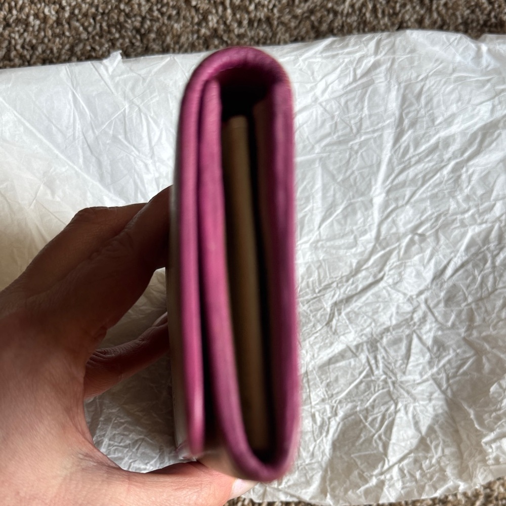 Loewe Tan and Pink Women's Wallet - Picture 3 of 16